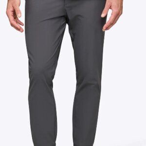 Men’s CUTS Gray Jogger Pants XL Elastic Waist Performance Business Casual